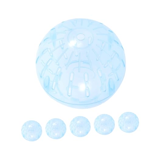 KOMBIUDA 6 Stück Hamster Laufkugeln Geräuscharmes Kunststoff-übungsrad für Kleine Haustiere Wie Hamster und Zwerghamster Kompaktes Geräuscharmes Fitnessspielzeug für Tägliche Bewegung und KOMBIUDA 6 Stück Hamster Laufkugeln Geräuscharmes Kunststoff-übungsrad für Kleine Haustiere Wie Hamster und Zwerghamster Kompaktes Geräuscharmes Fitnessspielzeug für Tägliche Bewegung und von KOMBIUDA