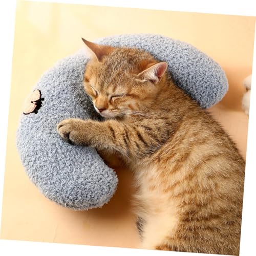 KOMBIUDA 6 Stück Teiliges Katzen nackenkissen Weiche U förmige Schlafkissen für Haustiere Leichtes Tragbares Schlafkissen für Kätzchen mit Farben Weiß Blau Gelb Bequemes KOMBIUDA 6 Stück Teiliges Katzen nackenkissen Weiche U förmige Schlafkissen für Haustiere Leichtes Tragbares Schlafkissen für Kätzchen mit Farben Weiß Blau Gelb Bequemes von KOMBIUDA
