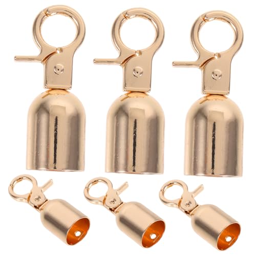 KOMBIUDA 6 Stück Teiliges Metall Seil Endkappen mit Haken und Schrauben Robuste Karabiner Clips für Absperrseile Vielseitig Einsetzbar für Absperrbarrieren Zäune Warnlinien und Außenbereich KOMBIUDA 6 Stück Teiliges Metall Seil Endkappen mit Haken und Schrauben Robuste Karabiner Clips für Absperrseile Vielseitig Einsetzbar für Absperrbarrieren Zäune Warnlinien und Außenbereich von KOMBIUDA