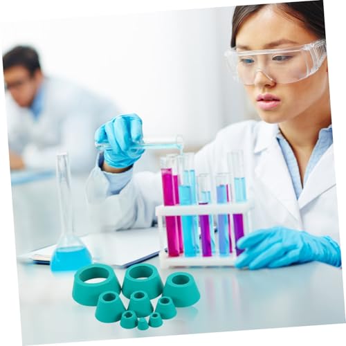 KOMBIUDA 8 Stück Teiliges Gummistopfen Trichteradapter Flexibel Elastisch für Laborfiltration Verschiedene Passend für Filterhalter und Trichterhalter KOMBIUDA 8 Stück Teiliges Gummistopfen Trichteradapter Flexibel Elastisch für Laborfiltration Verschiedene Passend für Filterhalter und Trichterhalter von KOMBIUDA