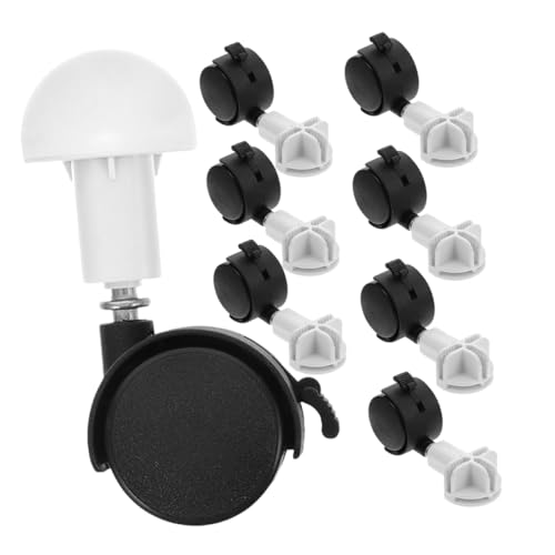 KOMBIUDA 8 Stück Teiliges Lenkrollen für Haustierkäfige mit Sicherem Feststellmechanismus Geräuscharm Schwere Traglast Geeignet für Verschiedene Böden Wie und Fliesen Schwarze Drehrollen KOMBIUDA 8 Stück Teiliges Lenkrollen für Haustierkäfige mit Sicherem Feststellmechanismus Geräuscharm Schwere Traglast Geeignet für Verschiedene Böden Wie und Fliesen Schwarze Drehrollen von KOMBIUDA