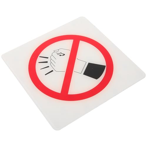 KOMBIUDA Acryl No Knocking Schild Langlebiges Warnschild Einfache Wand Türmontage Klares Reminder schild für Öffentliche Bereiche Schutz und Aufmerksamkeit Fördernd KOMBIUDA Acryl No Knocking Schild Langlebiges Warnschild Einfache Wand Türmontage Klares Reminder schild für Öffentliche Bereiche Schutz und Aufmerksamkeit Fördernd von KOMBIUDA