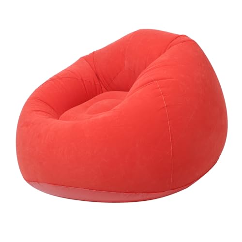 KOMBIUDA Aufblasbarer Aufblasbarer Lounge-Sessel für Erwachsene Dickes Tragbares Outdoor-Sofa mit Schneller Inflation Wasserfestem Material für Camping Lesen Schlafzimmer Gemütliches von KOMBIUDA