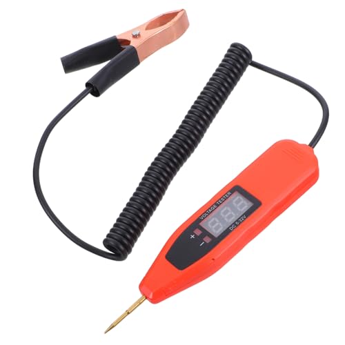 KOMBIUDA Auto-stromkreisprüfer mit Led-display Tragbarer Spannungsteststift Vielseitiges Prüfgerät für Fahrzeugwartung und Notfallreparaturen Kompatibel mit Allen Fahrzeugtypen Leicht und KOMBIUDA Auto-stromkreisprüfer mit Led-display Tragbarer Spannungsteststift Vielseitiges Prüfgerät für Fahrzeugwartung und Notfallreparaturen Kompatibel mit Allen Fahrzeugtypen Leicht und von KOMBIUDA