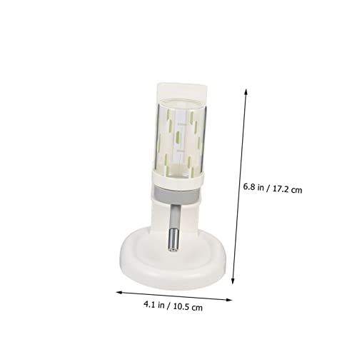 KOMBIUDA Automatischer Hamster wasserspender mit Verstellbarem Flaschenhalter Auslaufsicherer Trinkflasche für Kleintiere Transparentes Design Praktisches Haushaltszubehör für Hamster und von KOMBIUDA