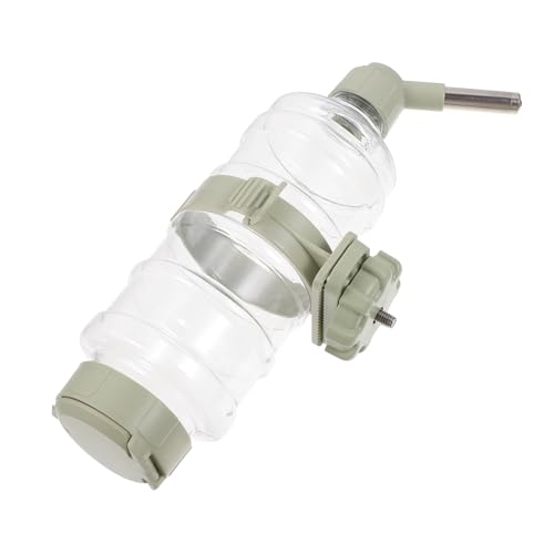 KOMBIUDA Automatischer Haustier wasserspender zum Aufhängen Auslaufsicherer Trinkbrunnen für Kaninchen und Kleintiere Geruchloses Sicheres Material für Käfig Innen und Außen Pflegeleicht von KOMBIUDA