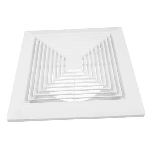 KOMBIUDA Badezimmer Lüftungsgitter mit Federmechanismus Quadratisches Ersatz-abzugsgitter für Decken Wandventilatoren Kunststoff Abdeckung für Verbesserte Luftzirkulation und Einfache KOMBIUDA Badezimmer Lüftungsgitter mit Federmechanismus Quadratisches Ersatz-abzugsgitter für Decken Wandventilatoren Kunststoff Abdeckung für Verbesserte Luftzirkulation und Einfache von KOMBIUDA