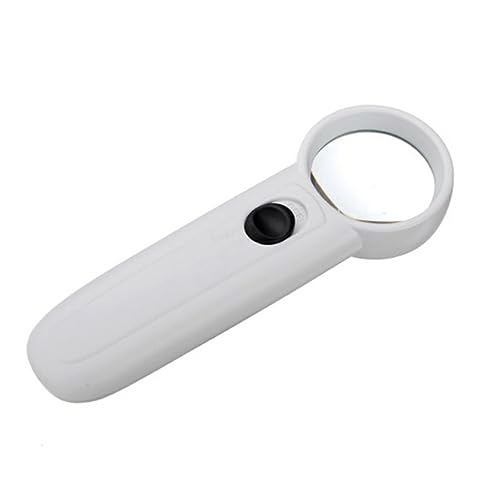 KOMBIUDA Kompakte 15-fache Lupe Mit 2 LEDs Für Karten Und Schmuck Aus Robustem Abs Und Glas Leicht Und Funktional von KOMBIUDA