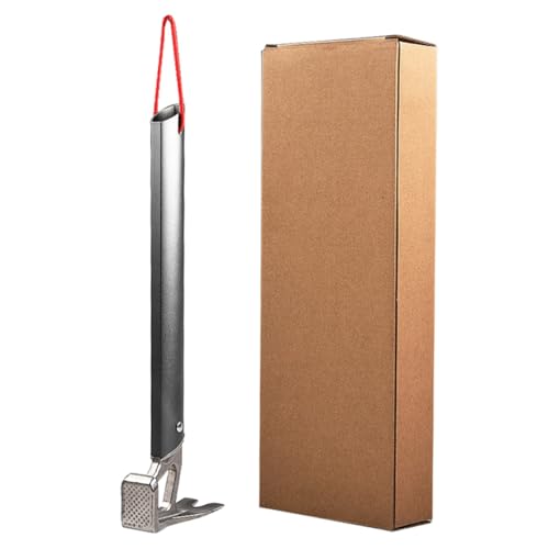 KOMBIUDA Zeltnagelhammer Mit Aluminiumgriff Hammer Für Zeltheringe Nagelziehhaken Camping Hammer Robust Und Leicht von KOMBIUDA
