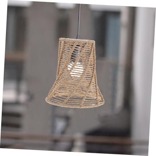 KOMBIUDA Boho Rattan Lampenschirm Handgefertigt Klein Dekorativ für Deckenleuchte Warmes Licht Wohnzimmer Schlafzimmer Rustikal Stilvoll Langlebig KOMBIUDA Boho Rattan Lampenschirm Handgefertigt Klein Dekorativ für Deckenleuchte Warmes Licht Wohnzimmer Schlafzimmer Rustikal Stilvoll Langlebig von KOMBIUDA