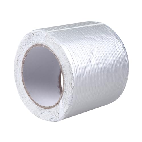 KOMBIUDA Butyl Gummi Reparaturband Wasserdichtes Aluminium dichtungsband für Dach Fensterbank Rohrreparatur Stark Klebend UV beständig und Kältefest für Haus und Außenbereich KOMBIUDA Butyl Gummi Reparaturband Wasserdichtes Aluminium dichtungsband für Dach Fensterbank Rohrreparatur Stark Klebend UV beständig und Kältefest für Haus und Außenbereich von KOMBIUDA