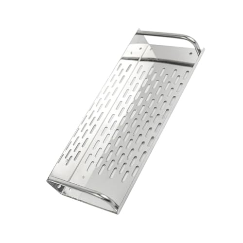 KOMBIUDA Edelstahl Badezimmer Wandregal Single Layer Aufbewahrungsrack mit Hohlraum Design Rostfrei Platzsparend Geeignet für Shampoo Duschgel Toilettenartikel Praktische Wandhalterung KOMBIUDA Edelstahl Badezimmer Wandregal Single Layer Aufbewahrungsrack mit Hohlraum Design Rostfrei Platzsparend Geeignet für Shampoo Duschgel Toilettenartikel Praktische Wandhalterung von KOMBIUDA