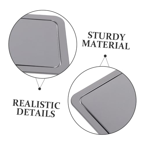 KOMBIUDA Edelstahl Einbaudeckel für Abfallbehälter Rechteckige Eingelassene Abdeckung mit Klappdeckel Platzsparend Leicht zu Reinigen Geeignet für Küche Bad Büro und Gewerbe Robust und KOMBIUDA Edelstahl Einbaudeckel für Abfallbehälter Rechteckige Eingelassene Abdeckung mit Klappdeckel Platzsparend Leicht zu Reinigen Geeignet für Küche Bad Büro und Gewerbe Robust und von KOMBIUDA