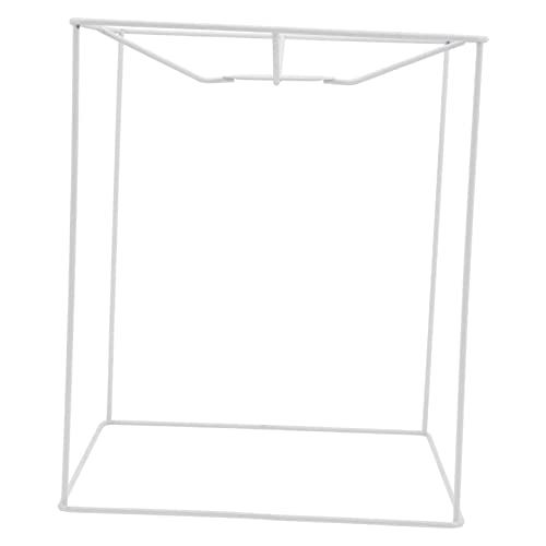 KOMBIUDA Eisen Lampenschirmrahmen Gewebt Rostfrei Korrosionsbeständig Stabil Für DIY Hängelampen Lampenhalterung Elegant Passend Für Tischlampen von KOMBIUDA