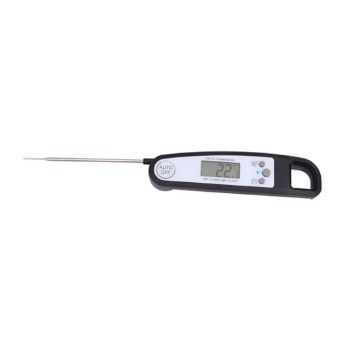 KOMBIUDA Elektronisches Thermometer Sofort ablesbares Thermometer zum Kochen sofort ablesbares Kochthermometer sofort ablesbares Lebensmittelthermometer Truthahnthermometer Schwarz KOMBIUDA Elektronisches Thermometer Sofort ablesbares Thermometer zum Kochen sofort ablesbares Kochthermometer sofort ablesbares Lebensmittelthermometer Truthahnthermometer Schwarz von KOMBIUDA