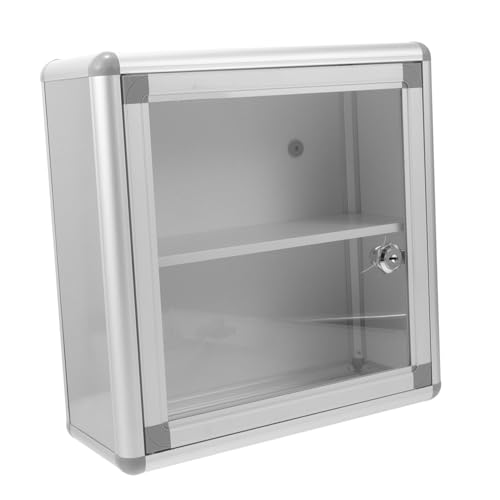 KOMBIUDA Medizinbox Erste Abschließbar Wandkoffer Medikamentenkoffer Aus Aluminiumlegierung Für Hause Büro Camping Reisen KOMBIUDA Medizinbox Erste Abschließbar Wandkoffer Medikamentenkoffer Aus Aluminiumlegierung Für Hause Büro Camping Reisen von KOMBIUDA