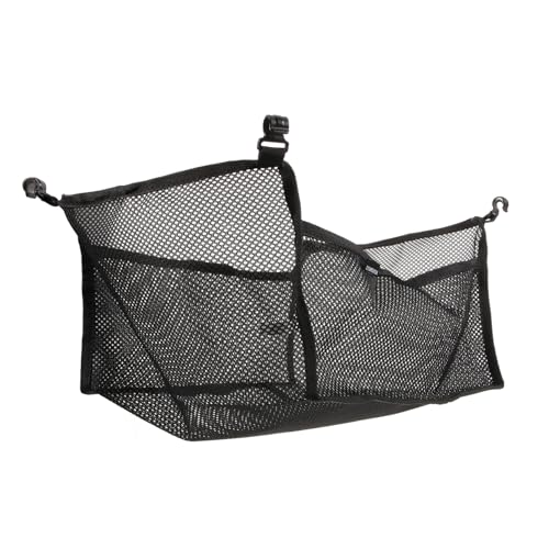 KOMBIUDA Faltbare Aufbewahrungstasche für Campingtisch aus Netzstoff Faltbarer Hängebeutel für Camping Outdoor Tisch Zubehör Praktische Untertisch Netztasche zur Organisation von von KOMBIUDA