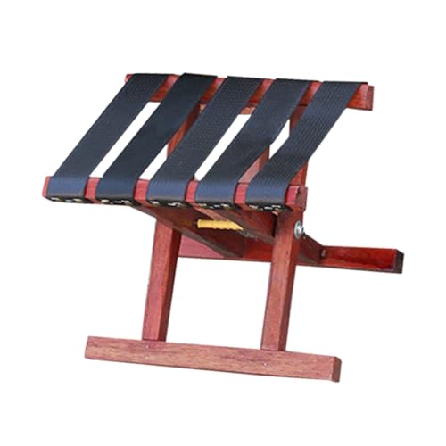 KOMBIUDA Faltbarer Outdoor Hocker aus Massivem Leichter Campingstuhl Multifunktional als Angel und Gartensitz Stabile Klappbank mit Verstärktem Rahmen Sitzhöhe Tragbar für Grill und von KOMBIUDA