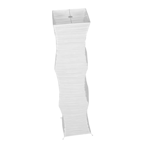 KOMBIUDA Faltbarer Papier Lampenschirm Stehlampe Ersatz Lampenschirm Abdeckung Minimalistischer Stil Lichtdiffusion Für Wohnzimmer Schlafzimmer Büro Home Lighting Accessory von KOMBIUDA