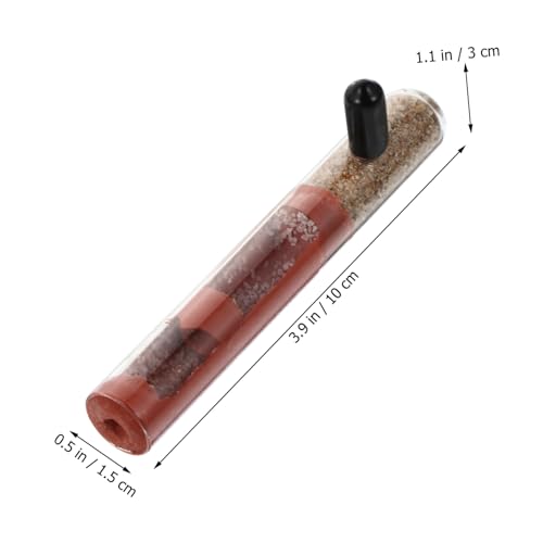 KOMBIUDA Glasröhren Formicarium Zuchtrohr Doppelgelenk aus Robustem Glas für Ameisenhaltung Natürliches Formicarium Terrarium Zubehör für Ants Breeding Nest von KOMBIUDA