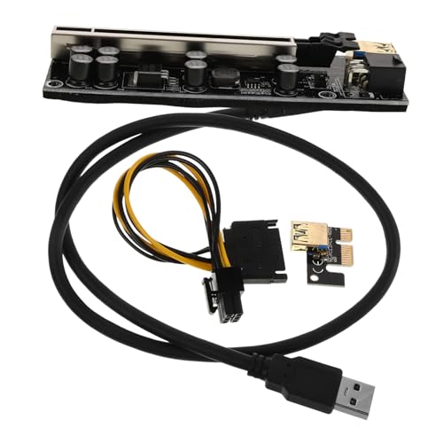 KOMBIUDA Grafikkarte verlängerungskabel strapazierfähiges Netzkabel Steckdose mit USB-Anschlüssen Verlängerungskabel für den Innenbereich GPU-Kabel gpu stromkabel Elektronisches Bauteil KOMBIUDA Grafikkarte verlängerungskabel strapazierfähiges Netzkabel Steckdose mit USB-Anschlüssen Verlängerungskabel für den Innenbereich GPU-Kabel gpu stromkabel Elektronisches Bauteil von KOMBIUDA