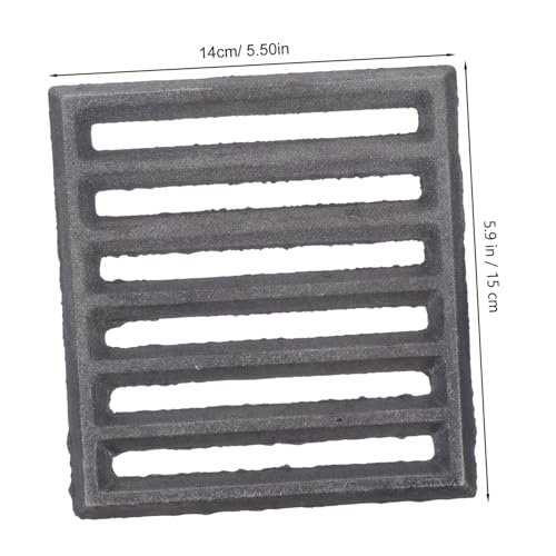 KOMBIUDA Gusseisen Grillrost Hitzebeständig Stabiler Feuerrost für Outdoor Camping Vielseitig für Grillen Braten und Kochen Schneller Wärmeleitung Robust und Sicher KOMBIUDA Gusseisen Grillrost Hitzebeständig Stabiler Feuerrost für Outdoor Camping Vielseitig für Grillen Braten und Kochen Schneller Wärmeleitung Robust und Sicher von KOMBIUDA