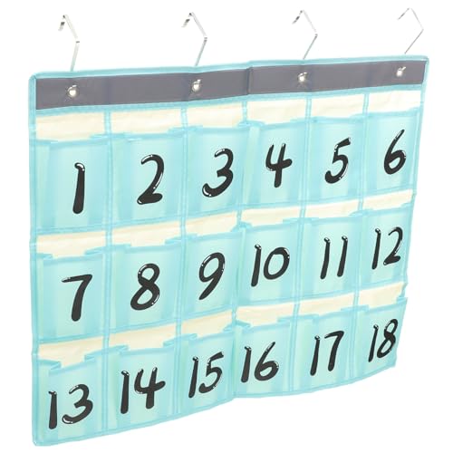 KOMBIUDA Hängeorganizer für Tür Fächer Oxford Wandtasche Multifunktional Einfache Kartenaufbewahrung Handyhalter für Klassenzimmer Büro Dormitorium Organizer für Kleine Gegenstände KOMBIUDA Hängeorganizer für Tür Fächer Oxford Wandtasche Multifunktional Einfache Kartenaufbewahrung Handyhalter für Klassenzimmer Büro Dormitorium Organizer für Kleine Gegenstände von KOMBIUDA