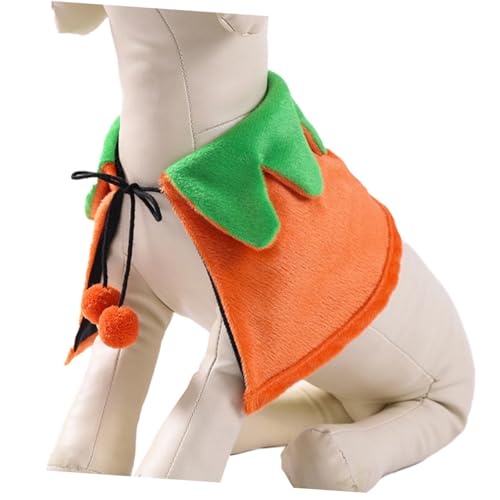 KOMBIUDA Halloween Hund Umhang Kostüm S Bestickter Doppelseitiger Haustier Umhang für Party und Cosplay Einfach Anzuziehen Bequemes Material für Halloween Verkleidungen von KOMBIUDA
