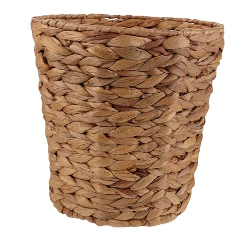 KOMBIUDA Handgefertigter Wäscher Papierkorb aus Natürlichem Seagrass Kompakter Runder Mülleimer für Schlafzimmer Badezimmer Büro Stabiles Platzsparendes Design Stilvoller Abfallbehälter KOMBIUDA Handgefertigter Wäscher Papierkorb aus Natürlichem Seagrass Kompakter Runder Mülleimer für Schlafzimmer Badezimmer Büro Stabiles Platzsparendes Design Stilvoller Abfallbehälter von KOMBIUDA