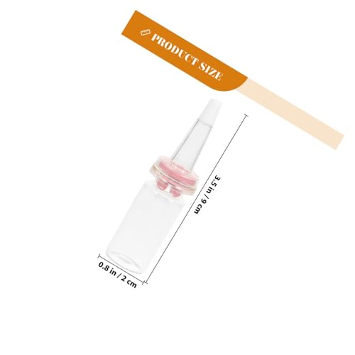KOMBIUDA Haustier Milchflasche aus Glas mit Silikon Sauger Robust und Biegsam für Igel Hamster Eichhörnchen Weiche Anti Biss Sauger Leicht und Tragbar für Kleine Tiere KOMBIUDA Haustier Milchflasche aus Glas mit Silikon Sauger Robust und Biegsam für Igel Hamster Eichhörnchen Weiche Anti Biss Sauger Leicht und Tragbar für Kleine Tiere von KOMBIUDA