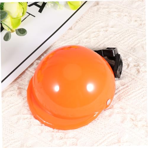 KOMBIUDA Haustierhelm Sicherheitshelm mit Weicher Polsterung Mittlere Sonnenschutz und Regenschutz für Kleine bis Mittelgroße Hunde Langlebiger Hundekopfschutz für Outdoor spaziergänge von KOMBIUDA