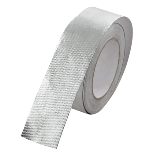 KOMBIUDA Hitzeschutzband Auspuff Aluminiumfolie Hochtemperaturbeständig Für Auto Motorrad Industrie Rohrisolierung von KOMBIUDA