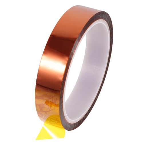 KOMBIUDA Hochtemperaturbeständiges Polyimid Klebeband Elektrisch Isolierend Solventresistent Wiederverwendbar Für Elektronik Schutz und Reparatur von KOMBIUDA