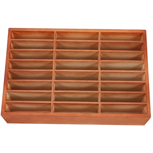 KOMBIUDA Holz Aufbewahrungsbox mit Fächern Stabiler Desktop Organizer für Lehrer Multifunktionale Handyhalterung aus Natürlichem Holz Platzsparend für Büro Klassenzimmer und Zuhause KOMBIUDA Holz Aufbewahrungsbox mit Fächern Stabiler Desktop Organizer für Lehrer Multifunktionale Handyhalterung aus Natürlichem Holz Platzsparend für Büro Klassenzimmer und Zuhause von KOMBIUDA