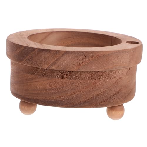 KOMBIUDA Holz Papierbecherhalter für Schreibtisch Party und Kaffee Bar Kompakter Organizer mit Polierter Oberfläche für Einwegbecher und Kleine Gegenstände Platzsparendes Mehrzweck Storage von KOMBIUDA