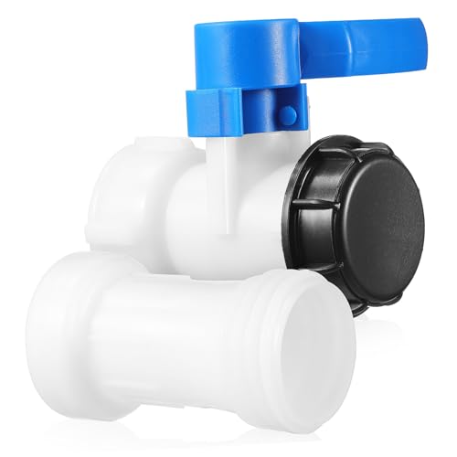 KOMBIUDA Ibc Auslaufventil Kunststoff mit Langem Rohr Integriertes Absperrklappenventil für Regentonne Kanister und Wassertank Robustes Material Wiederverwendbar Drehbarer Anschluss KOMBIUDA Ibc Auslaufventil Kunststoff mit Langem Rohr Integriertes Absperrklappenventil für Regentonne Kanister und Wassertank Robustes Material Wiederverwendbar Drehbarer Anschluss von KOMBIUDA