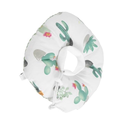 KOMBIUDA Katze Operationshalskrause Verstellbar Weich Komfortabel Wundschutz Nach Chirurgie Für Genesung Und Schutz Vor Lecken Kratzen Katzenhalsband von KOMBIUDA