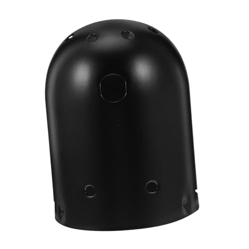 KOMBIUDA Klappbare Tischlampe Kopflampenteile Hardware Eisenlampenschirm Industrielle Wandlampenteile Wandlampenzubehör Industrielle Lampenteile Leuchtmittelersatz Schwarzes Metall von KOMBIUDA