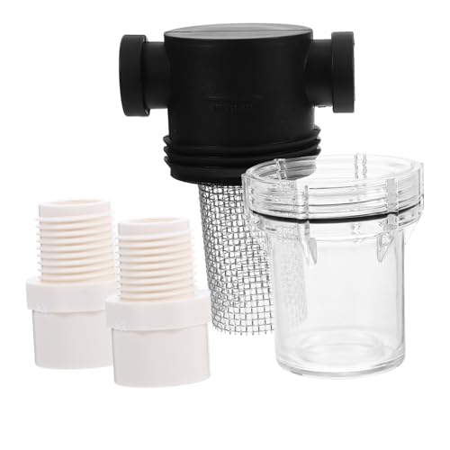KOMBIUDA Kleiner Wasserfilter Mesh sieb Kompakter Pvc vorfilter für Gartenbewässerung Langlebiges Leicht zu Reinigendes Filtersystem für Sauberes Wasser Einfache Installation für von KOMBIUDA