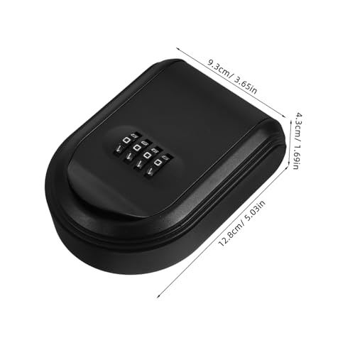 KOMBIUDA Kombination mit Schwarze Schlüsselbox zur Wandmontage Sicherer Schlüsselhalter für Haushalt Büro und Auto Einfache Installation Zuverlässiger Schutz KOMBIUDA Kombination mit Schwarze Schlüsselbox zur Wandmontage Sicherer Schlüsselhalter für Haushalt Büro und Auto Einfache Installation Zuverlässiger Schutz von KOMBIUDA