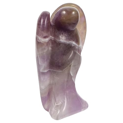KOMBIUDA Kristallengel Statue Engel Figur Klein Kristall Deko Engelfigur Kristall Engel Skulptur von KOMBIUDA