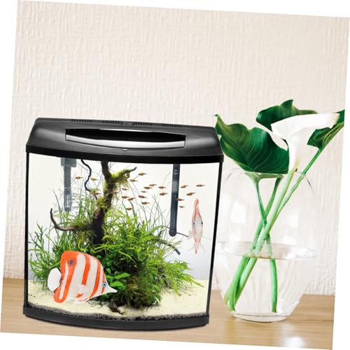 KOMBIUDA Künstliche Aquarium Fisch Deko aus Umweltfreundlichem Kunststoff Realistische Silikon Nachbildung für Aquarienlandschaft Leicht Farbintensiv Langlebig und Sicher für von KOMBIUDA