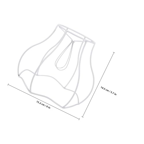 KOMBIUDA Lampenschirmrahmen aus Robustem Eisen Stabiler DIY Lampenschirmhalter für Tischlampen und Pendelleuchten Vielseitig Einsetzbar Langlebig und Formbeständig Passend für Viele KOMBIUDA Lampenschirmrahmen aus Robustem Eisen Stabiler DIY Lampenschirmhalter für Tischlampen und Pendelleuchten Vielseitig Einsetzbar Langlebig und Formbeständig Passend für Viele von KOMBIUDA