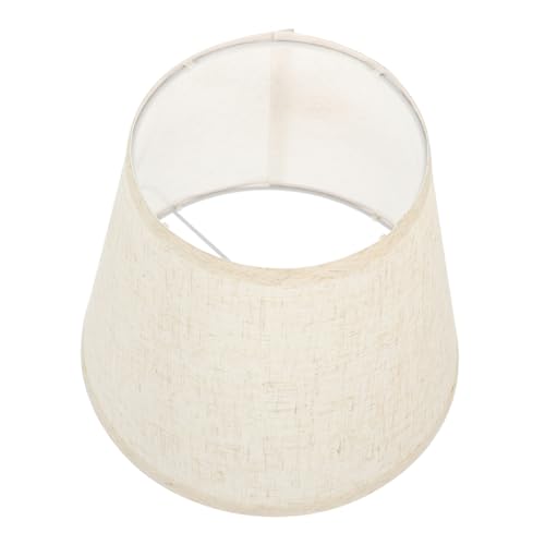 KOMBIUDA Leinen Lampenschirm Halbrund Tischlampe Lampenschirm Ersatz Fassung Wohnzimmer Schlafzimmer Vintage Stoffschirm Langlebig Dekorativ KOMBIUDA Leinen Lampenschirm Halbrund Tischlampe Lampenschirm Ersatz Fassung Wohnzimmer Schlafzimmer Vintage Stoffschirm Langlebig Dekorativ von KOMBIUDA