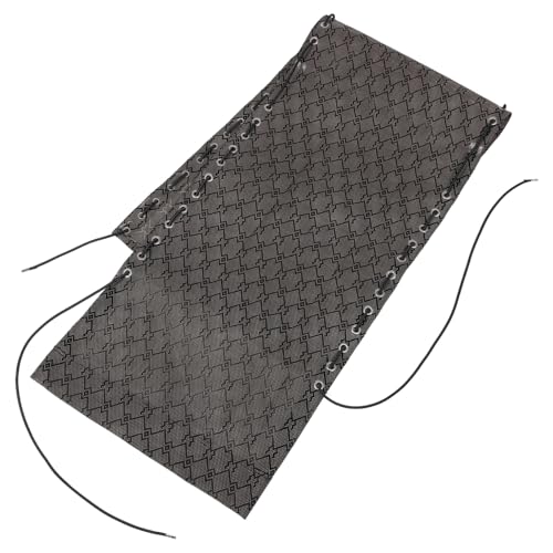 KOMBIUDA Lounge Stuhl Ersatzstoff Atmungsaktiv Strapazierfähig Ersatzbezug Klappbarer Liegestuhl Outdoor Sitzfläche mit Befestigungsseilen für Garten und Balkon von KOMBIUDA