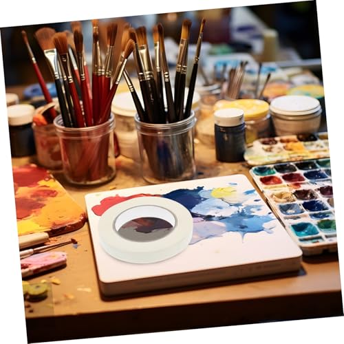 KOMBIUDA Malerband Weiß Leicht Abreißbares Abdeckband für Renovierung Autolackierung und Kunst Rückstandsfrei für Maler Bastler und Künstler von KOMBIUDA