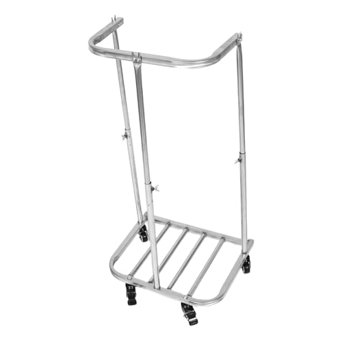 KOMBIUDA Metall Müllsackhalter Outdoor Robuster Abfallbeutelständer Für Camping Garten Laub Säcke Landwirtschaft Multifunktional Wetterfest Leicht Tragbar KOMBIUDA Metall Müllsackhalter Outdoor Robuster Abfallbeutelständer Für Camping Garten Laub Säcke Landwirtschaft Multifunktional Wetterfest Leicht Tragbar von KOMBIUDA