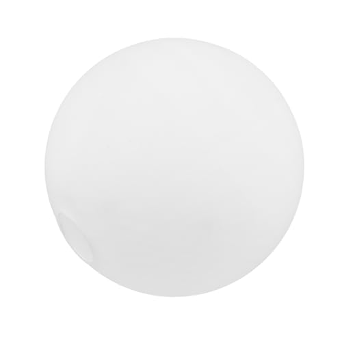 KOMBIUDA Milchweißes Glaslampenschirm Kugelform Fassung Deckenleuchte Abdeckung Frosted Lampenschirm für Kronleuchter und Pendelleuchten Wohnzimmer Beleuchtung von KOMBIUDA