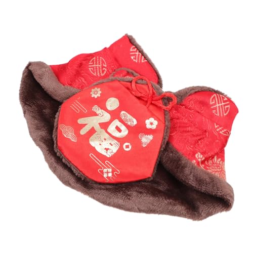 KOMBIUDA Neujahrs Haustier Cape Warmes Bequemes Kostüm für Katzen und Hunde Leicht Anzuziehen Hautfreundlich für Partyfotos und Festliche Anlässe KOMBIUDA Neujahrs Haustier Cape Warmes Bequemes Kostüm für Katzen und Hunde Leicht Anzuziehen Hautfreundlich für Partyfotos und Festliche Anlässe von KOMBIUDA