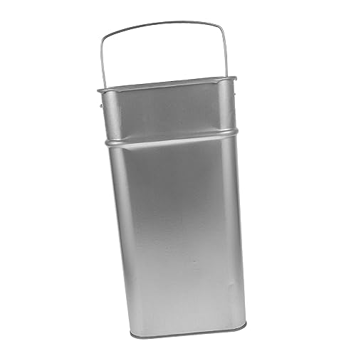 KOMBIUDA Outdoor Metall Abfallbehälter mit Tragegriff Verzinkter Mülleimer für Gartenabfälle Robuster Müllcontainer zu Reinigen für Außenbereich KOMBIUDA Outdoor Metall Abfallbehälter mit Tragegriff Verzinkter Mülleimer für Gartenabfälle Robuster Müllcontainer zu Reinigen für Außenbereich von KOMBIUDA